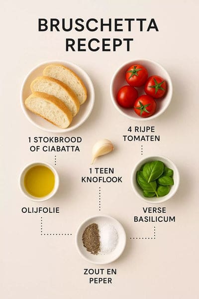 bruschetta recept ingredienten