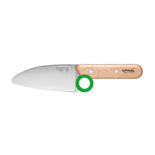 opinel le petit chef koksmes voor kinderen groen