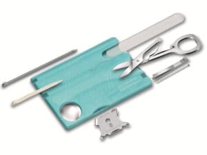 Victorinox Swisscard Nailcare Zakmes IJsblauw Transparant 13 functies