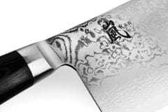 Yaxell Ran Chinees Koksmes 18 cm 69 laags roestvrij damast staal met canvas-micarta heft